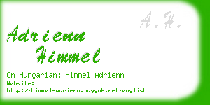 adrienn himmel business card